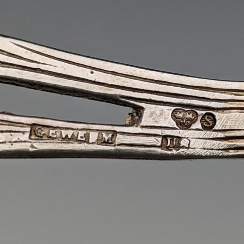 1946 年瑞典製造 830 銀耳環裝飾糕點服務器 GEWE